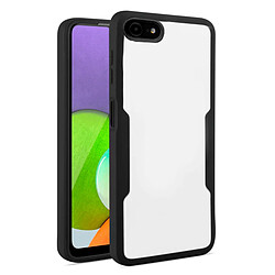 PHONECARE Coque Anti-Crash 360 Protection Résistant aux Chocs Avant et Arrière pour iPhone SE 2022 - Noir