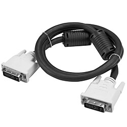 StarTech.com DVIDDMM3 câble DVI 0,9 m DVI-D Noir