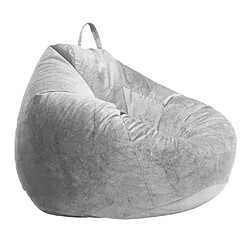 Très Grand Sac De Soie En Velours Couvre Canapé Couverture 100x120cm Gris