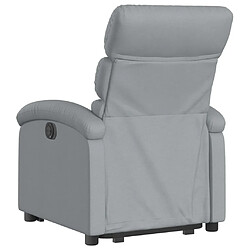 Acheter Maison Chic Fauteuil Relax pour salon, Fauteuil inclinable Gris clair Tissu -GKD74504