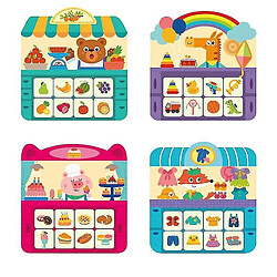 Universal Jouets éducatifs pour enfants liste de courses puzzle jeux pensée entrainement enfant table interactive