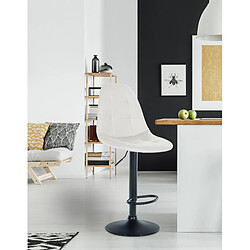 Non Tabouret de bar Elmore simili cuir B