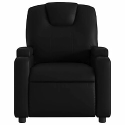 Acheter Maison Chic Fauteuil de massage inclinable,Fauteuil luxe de relaxation Noir Similicuir -MN80357