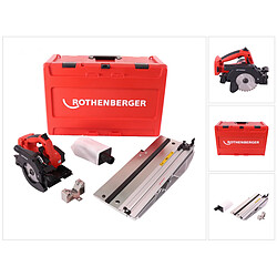 Rothenberger PIPECUT mini Scie universelle sans fil 18 V 125 mm + Lame de scie + Coffret - sans batterie, sans chargeur ( 1000003374 )