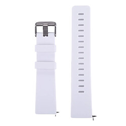 Wewoo Bracelet pour montre connectée Fitbit Versa Simple Mode De En Silicone Blanc