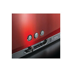 RUSSELL HOBBS 23250-56 - Grille-pain Luna - Technologie Fast Toast - Rouge Solaire pas cher