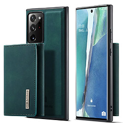 Dg.Ming Coque en TPU + PU avec béquille magnétique vert pour votre Samsung Galaxy Note20 Ultra