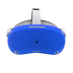 Housse de protection en silicone accessoires lunettes VR pour Pico Neo 4 VR - Bleu