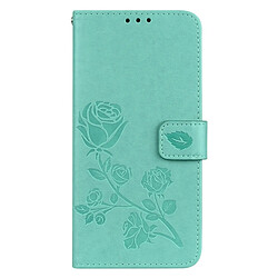 Wewoo Housse Étui vert et rose pour Samsung Galaxy S9 + en relief horizontal flip en cuir PU avec titulaire fentes cartes porte-monnaie