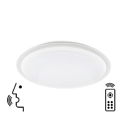 Inspired Edge Smart Ceiling, 80W LED, 3000-5000K Tunable White, 4300lm, Télécommande, 3 ans de garantie