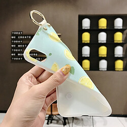 Acheter Wewoo Coque Fashion Étui TPU avec dragonne à motif citron pour iPhone XR modèle A modèle