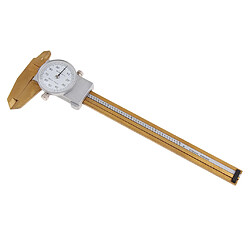 Acheter Micromètre à cadran en acier inoxydable Vernier Jauge Micromètre Mesurer 0-6inch Gold