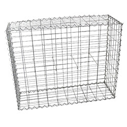 Acheter MonsterShop Lot de 2 Paniers de Gabions 100 x 95 x 30cm