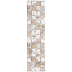 Hadorn Tapis 120x62 beige Davos Cube