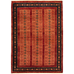 Vidal Tapis de laine 222x161 rouge Kashkuli