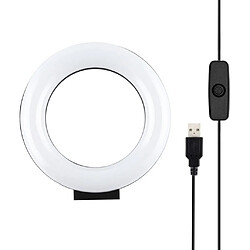 Avis 4.7 ""Selfie lumière annulaire pour flux en direct, bureau Led caméra Ringlight