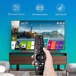 SANAG Telecommande Vocale Universelle Pour Lg Smart Tv, Remplacement Lg Magic Telecommande Compatible Avec Tous Les Modèles De Tv Lg Avec Fonction Voix Et Pointeur