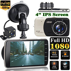 Multi-Fonction Affichage 1080P Dash Cam Enregistreur Vidéo de Voiture Enregistreur 5V 170 & deg; Grand Angle Lentille de Recul image Recyclage Vue