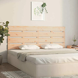 Avis Maison Chic Tête de lit moderne pour chambre - Décoration de lit 180x3x80 cm Bois massif de pin -MN45947