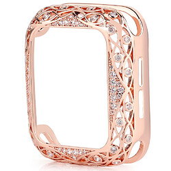 Coque Cuivre Zircon Rose pour Apple Watch SE/Series 6-4