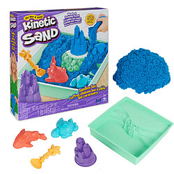 Spinmaster Kinetic Sand SABLE MAGIQUE - COFFRET CHÂTEAU BAC À SABLE