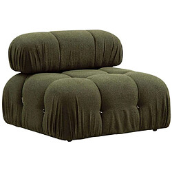 Acheter Hanah Home Canapé d'angle en tissu Bubble tissu vert.