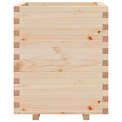 Acheter vidaXL Jardinière 60x60x72,5 cm bois de pin massif