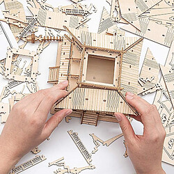 Acheter Universal Puzzle en bois 3D pour tour de 5 étages Cadeau d'anniversaire pour enfant