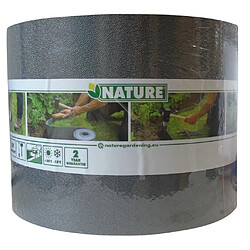 Avis NATURE Bordure de jardin polyéthylène recyclé Gris - H 15 cm x 10 m