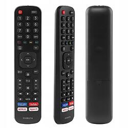 GUPBOO Télécommande Universelle de Rechange pour une utilisation TV pour Hisense LED LCD Smart TV EN2