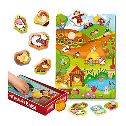 Lisciani Giochi Box The farm - jeux d'apprentissage - basé sur la méthode Montessori - LISCIANI