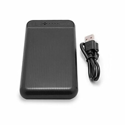 Powerbank Cool Boston Noir 10000 mAh USB pas cher