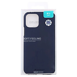 Acheter Wewoo Coque Souple Housse TPU antichoc et anti-rayures pour iPhone 11 Pro SOFE FEELING Bleu foncé