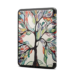 Wewoo Housse Coque Etui de protection en cuir bleu avec motif renne pour Miracle Tree Rindeer pour Amazon Kindle Paperwhite 4 (2018), fonction veille et réveil