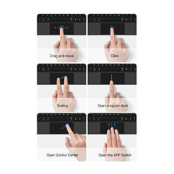 Acheter INF Étui de protection pour iPad avec clavier Bluetooth Black iPad 10 10.9