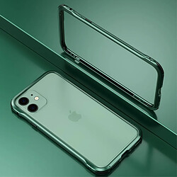 Bumper en métal cadre à boucle coulissante vert pour votre Apple iPhone 11 6.1 pouces