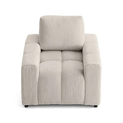 Lisa Design Crocus - fauteuil en fausse fourrure pas cher