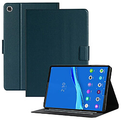 Etui en PU avec support et porte-carte vert noirâtre pour votre Samsung Galaxy Tab A8 10.5 (2021) X205/X200