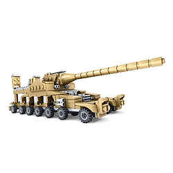 Wewoo Jeu construction DIY Militaire Super Réservoirs Blocs de 16 en 1 Ensembles Armée Briques Modèle Brinquedos Jouets, Âge: 6 Ans Ci-dessus