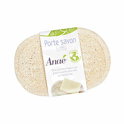 Ecodis Porte-savon en éponge végétale Luffa