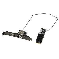 Kalea-Informatique Carte réseau M2 RJ45 10G LAN 10 GIGABIT ETHERNET AQC113