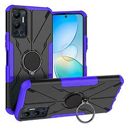 Coque en TPU anti-chocs avec béquille pour votre Infinix Hot 12 4G - violet