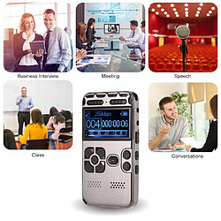 Universal Magnétophone audio numérique HD professionnel Lecteur MP3 Activation vocale Capacité d &'enregistrement d &'un bouton pas cher