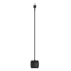 Pour Versa 2 Câble De Chargement USB Chargeur D'alimentation Station D'accueil 100 Cm Noir