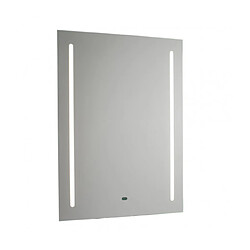 Endon Miroir LED salle de bain Nero Verre,acier Verre en miroir,peinture enArgent Mat 70 Cm