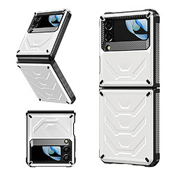 Coque en TPU anti-chocs pour votre Samsung Galaxy Z Flip4 5G SM-F721B - blanc