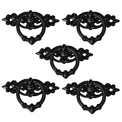 5Pack Vintage Style Cabinet Placard Tiroir Poignée De Porte Poignée Bouton Pour Meubles Cuisine Matériel