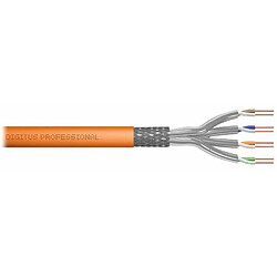 Digitus DK-1743-VH-1 100m Cat7 S/FTP (S-STP) Orange câble de réseau - Câbles de réseau (100 m, Cat7, S/FTP (S-STP), Orange) pas cher