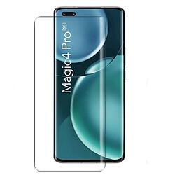 Film vitre protecteur incurvé pour Honor Magic4 PRO 5G taille 6.81" Magic 4 PRO verre trempé de protection transparent -Visiodirect-