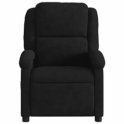 Avis Maison Chic Fauteuil inclinable,Fauteuil luxe de relaxation noir velours -MN65069